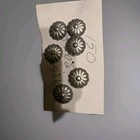 150 Pcs Daisy Silvertone Ornamental Nail  Upholstery Decorative Tacks Dia  75 