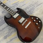 New Sg Electric Guitar Brown Mahogany Body Chrome Hardware