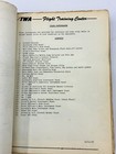 1955 Twa Lockheed L-1049g Super Constellation Flight Training Center Handbook