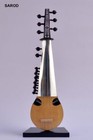 Wooden Decorative Musical Instrument Miniature Sarod Showpieces Home Decor