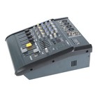 Pro 4 Channel Audio Powered Mixer Power Mixing Amplifier Reverb Amp 16dsp W  Usb