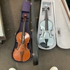 Lot Of 10 Acoustic Violins W Hard Cases Various Sizes Palatino Student 