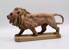 Gorgeous Antique Cold Painted Bronze Figure Of Lion Austrian Vienna Quality