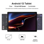 2025 Tablet  10 1  Android 13 Tablet 6 64gb Quad Core 1280  800 Hd Ips Wifi