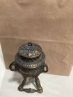 Rare Antique French Depose Incense Burner Bronze Art Nouveau