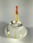 Vintage Holt Howard 1958 Pixieware Mustard Condiment Jar W Spoon Pixie Mcm