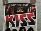 Kiss Germany Lick It Up Tour 1984 Rare Import Poster Paul Stanley Eric Carr