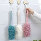 1   Bath Loofah Sponge Brush Shower Long Handle Back Scrubber Bathing Brush 17 