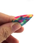 Set Of 10 Acoustic Bulk Guitar Picks Plectrum Celluloid Electric Smooth