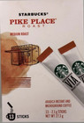 Starbucks Via Instant Pike Place Roast  104 Packets   see Best By On Box  