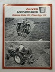 1960s Oliver Hitch Mower Tractor Brochure Vintage Advertising Sales Literature