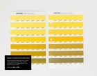 Pantone Color Chips Sheets - Individual Replacement Pages  not Full Book 