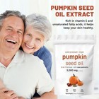 Pumpkin Seed Oil Saw Palmetto 3000 Mg - Bladder Health  Immune Support Us Stock