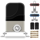 Bl  tezeit Automatic Sliding Gate Opener 900lb W  Steel Racks   Ir Sensor