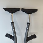 Mobilegs Universal Crutches Adjustable 4 9 -6 4  Up To 300lbs