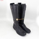 Star Wars  The Force Awakens Kylo Ren Cosplay Shoe Props Black Long Boots Custom