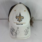 Reebok Autographed New Orleans Saints Hat Cap Pierre Thomas Lance Moore Wembley