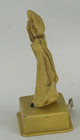 Antique Sewing Tape Measure Lady With A Parasol Figural Celluloid Antique