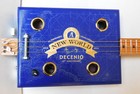 Cigar Box Guitar  3 String  Metal Frets  Piezo Sound Pu  see Desc    stk  208nn 