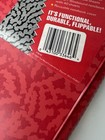 Vintage 80s Mead Flipper Paper Notebook Keeper Cover Folding Red