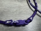  lot Of 2  Phiten X50 Titanium Necklace Purple 21 -22  -loose Snap -new
