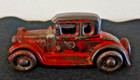 Antique A c  Williams Style Or Arcade Cast Iron Coupe W spare   Nickel Wheels