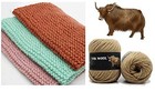 3 Balls Thick Yak Wool Yarn Soft Cashmere Thread For Knitting Worsted Blended   
