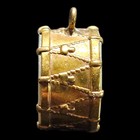 Antique Snare base Drum Pocketwatch Fob Charm Gar Civil War Veterans Miniature