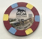 Mgm Grand National Harbor -  5 Casino Chip - Prince George   s County Md H c