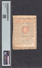 1780 New Hampshire Colonial  7 Currency Note   Problem Free Pmg Very Fine 30