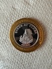 Four Queens Las Vegas  10 Limited Edition  999 Fine Silver Gaming Token chip