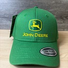 John Deere Hat Cap Strap Back Green Farm Farming Tractors Nwt