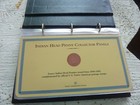 Indian Head Pennies And U s  Native American Postage Stamps Album Complete