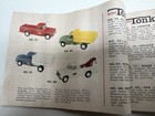 1964 Tonka Toys Look Book Catalog Rare Green Ramp Hoist Page Original