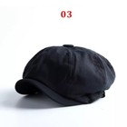 Men   s Wool Newsboy Driving Flat Cabbie Plaid Tweed Ivy Hat Golf Gift