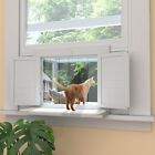 Deluxe Universal Cat Window Box  Waterproof Window Catio Perch Cat Bed
