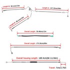 For Harley Touring Abs Black 12 -14  Handlebar Tbw clutch Line front Brake Line 