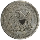 1870 Seated Liberty Dollar   Nice Original