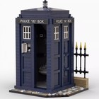 Doctor Who Tardis Time Machine Architectural Model Building Block Toy