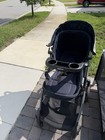Graco Standard Single Stroller Gray black  Cup Holder  Basket  Rubber Tires