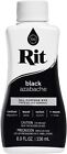 Rit Dye 88150 All Purpose Liquid Dye  Black  8 Fl Oz  pack Of 1 