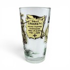 Davy Crockett 1786-1856 Indian Fighter Vintage 1950 s Hazel Atlas Drinking Glass