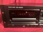 Tascam Cd-a500 Cd Cassette Tape Player Reorder  Nice  Cd Inoperable  Repair