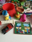 Junk Drawer Lot 48 Piece Assorted Miniatures Toys Vintage-current Collectibles