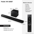Samsung 5 1 2 Channel Q-series Dolby Atmos Soundbar With Subwoofer