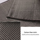 12inch X 12ft Twill Weave Real Carbon Fiber Fabric Cloth For Auto Aerospace Boat