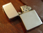 2005 Zippo Brushed Chrome Cigarette Lighter