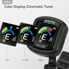 Guitar Tuner Clip On Rechargeable Chromatic Tuner For Guitar Bass Ukulele Violin