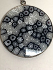 Italian Millefiori Glass 925   800 Pendant   Necklaces Lot