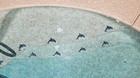 Porcelain Swimming Pool Glitter Dolphin Step Marker Mosaic  4 5 - Black  2 Pack